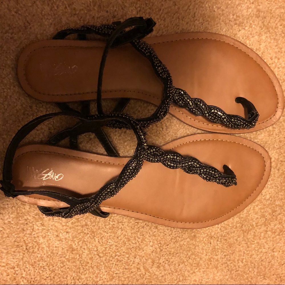 Mossimo black sandal